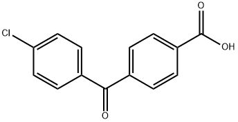 Benzoic acid, 4-(4-chlorobenzoyl)- 化学構造式