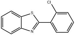 2-(2-CHLOROPHENYL)-1,3-BENZOTHIAZOLE 结构式