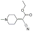 Ethyl 2-cyano-2-(1-Methylpiperidin-4-ylidene)acetate Structure