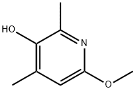 6-甲氧基-2,4-二甲基吡啶-3-醇,627098-09-3,结构式