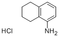 1-氨基-5,6,7,8-四氢化萘盐酸盐, 6271-86-9, 结构式