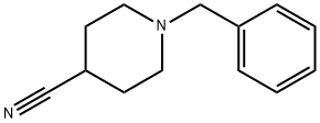 1-ベンジルピペリジン-4-カルボニトリル 化学構造式