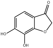 6,7-DIHYDROXYCOUMERANONE Structure