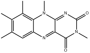 3,7,8,9,10-pentamethylisoalloxazine Structure