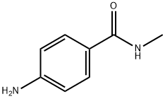 4-氨基-N-甲基苯甲酰胺,6274-22-2,结构式