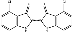 4-chloro-2-(4-chloro-1,3-dihydro-3-oxo-2H-indol-2-ylidene)-1,2-dihydro-3H-indol-3-one|4-氯-2-(4-氯-1,3-二氢-3-氧代-2H-吲哚-2-亚基)-1,2-二氢-3H-吲哚-3-酮