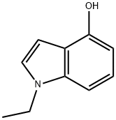 1H-Indol-4-ol,1-ethyl-(9CI) Struktur