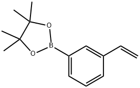 627525-99-9 2-(3-エテニルフェニル)-4,4,5,5-テトラメチル-1,3,2-ジオキサボロラン