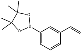 2-(3-Ethenylphenyl)-4,4,5,5-tetramethyl-1,3,2-dioxaborolane Struktur