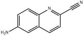 2-Quinolinecarbonitrile,6-amino-(9CI) Structure