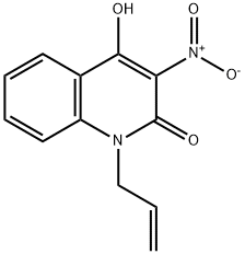 1-allyl-4-hydroxy-3-nitro-1H-quinolin-2-one Structure