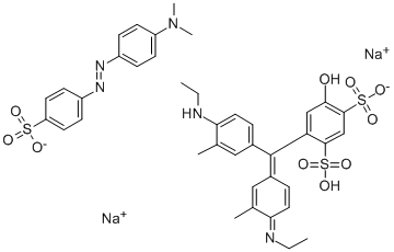 METHYL ORANGE-XYLENE CYANOL Structure