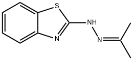 2-苯并噻唑基丙酮腙,6277-26-5,结构式