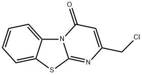 2-CHLOROMETHYL-9-THIA-1,4A-DIAZA-FLUOREN-4-ONE Structure