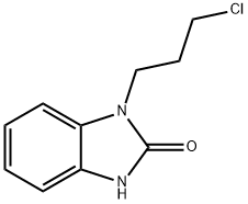 1-(3-Chloropropyl)-1,3-dihydro-2H-benzimidazol-2-one Structure