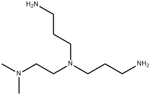 N-(3-aminopropyl)-N-[2-(dimethylamino)ethyl]propane-1,3-diamine,62787-29-5,结构式