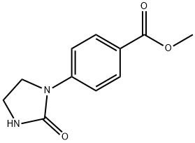 METHYL 4-(2-OXO-1-IMIDAZOLIDINYL)BENZENECARBOXYLATE|4-(2-氧代-1-咪唑啉YL)-苯羧酸甲酯