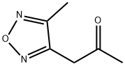 2-Propanone, 1-(4-methyl-1,2,5-oxadiazol-3-yl)- (9CI),627904-53-4,结构式