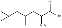 2-AMINO-4,6,6-TRIMETHYL-HEPTANOIC ACID 结构式