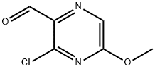 3-CHLORO-5-METHOXYPYRAZINE-2-CARBALDEHYDE 结构式