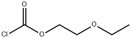 2-乙氧基乙基氯甲酸酯,628-64-8,结构式