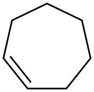 CYCLOHEPTENE Structure