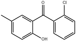 2'-氯-2-羟基-5-甲基二苯甲酮,6280-52-0,结构式