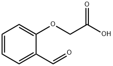 2-ホルミルフェノキシ酢酸 化学構造式