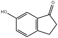 6-Hydroxy-1-indanone Struktur