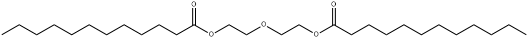 PEG-2 二月桂酸酯,6281-04-5,结构式