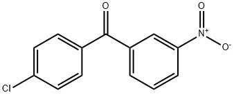 (4-氯苯基)(3-硝基苯基)甲酮, 62810-38-2, 结构式