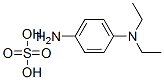 N,N-ジエチル-1,4-フェニレンジアミン硫酸塩 化学構造式