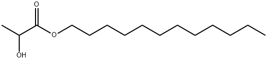2-ヒドロキシプロパン酸ラウリル 化学構造式