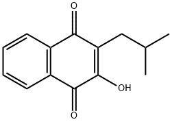 4-히드록시-3-(2-메틸프로필)나프탈렌-1,2-디온
