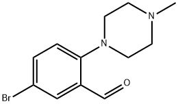 628325-60-0 5-溴-2-(4-甲基哌嗪-1-基)苯甲醛