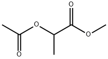 methyl 2-acetyloxypropanoate Struktur
