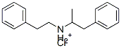 phenethyl-(1-phenylpropan-2-yl)azanium chloride Structure