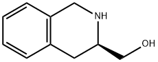 (R)-(1,2,3,4-TETRAHYDROISOQUINOLIN-3-YL)-METHANOL 化学構造式