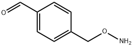 Benzaldehyde, 4-[(aminooxy)methyl]- (9CI) Structure