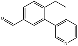 Benzaldehyde, 4-ethyl-3-(3-pyridinyl)- (9CI) 结构式