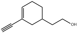 3-Cyclohexene-1-ethanol, 3-ethynyl- (9CI) Structure