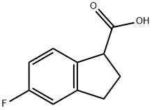 2,3-DIHYDRO-5-플루오로-1H-인덴-1-카복실산