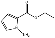 1-アミノ-1H-ピロール-2-カルボン酸エチル 化学構造式