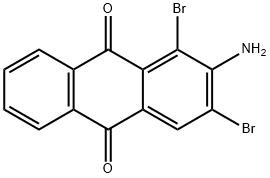 2-amino-1,3-dibromoanthraquinone,6288-68-2,结构式
