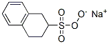 sodium 1,2,3,4-tetrahydro-2-hydroxynaphthalene-2-sulphonate  Structure