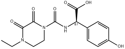 (2R)-2-[(4-Ethyl-2,3-dioxopiperazinyl)carbonylamino]-2-(4-hydroxyphenyl)acetic acid|氧哌嗪酸