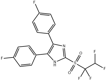Tiflamizole Structure