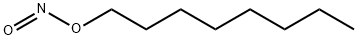 octyl nitrite Structure