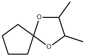 1,4-Dioxaspiro[4.4]nonane,  2,3-dimethyl- Structure