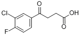 4-(3-클로로-4-플루오로페닐)-4-옥소부티르산